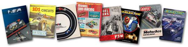 Slot car magazine covers